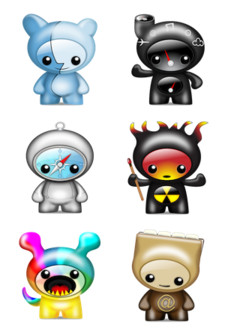 Desktop Icons Set: Kaijubees by 