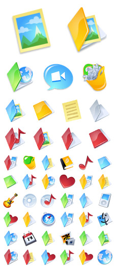Desktop Icons Set: iComic vol. 2 by 