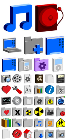 Desktop Icons Set: Sparrow by 