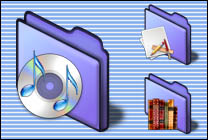 Desktop Icons Set Carlito's Classic Folders by Carlos Reyes