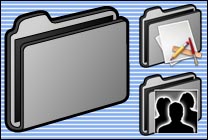 Desktop Icons Set Carlito's TiBook Too by Carlos Reyes