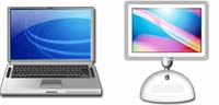 Desktop Icons Set Apple Rendezvous by Wati Larke