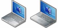 Desktop Icons Set PowerBook by Helmer