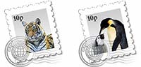 Desktop Icons Set Stamps by Yazoo