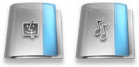 Desktop Icons Set Xanthic Silver Home by Xanthic