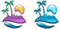 Desktop Icons Set The Sims Vacation by Joe Kohlmann