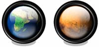 Desktop Icons Set Solar System by Kyle Gilstrap