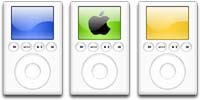 Desktop Icons Set iPod Colors by Steven W.  Smith