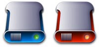 Desktop Icons Set Slick Hard Drives by Marvilla