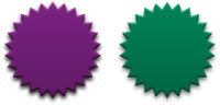 Desktop Icons Set Color Badges by Nitram+Nunca