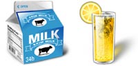 Desktop Icons Set Milk, Milk, Lemonade by Sam Kuo