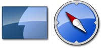 Desktop Icons Set Simple Flat by Dave Vedder