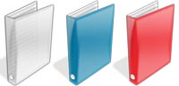 Desktop Icons Set Excellence Folders Colour by elmigue