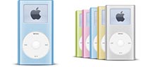 Desktop Icons Set Dan's iPod Minis by Daniel Counsell