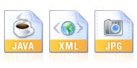 Desktop Icons Set XML Docs x-tended by Wolfgang Bartelme