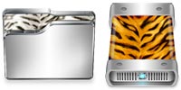 Desktop Icons Set Tiger Xi by Steven W.  Smith