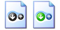 Desktop Icons Set BitTorrent File Types by FOOOD
