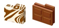 Desktop Icons Set Chocolate Folders by Saho