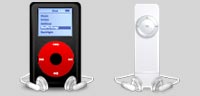 Desktop Icons Set iPods by FastIcon.com