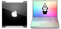 Desktop Icons Set The Mac Creative by Afterglow Design
