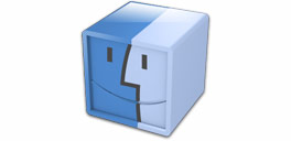 Desktop Icons Set Finder Cube by iconcubic.com