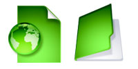 Desktop Icons Set GreenVille 2 by FastIcon.com