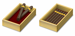 Desktop Icons Set Cigars by Seifer
