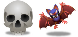 Desktop Icons Set Halloween by zeusbox