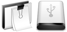 Desktop Icons Set Blend by Laurent Baumann