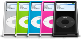 Desktop Icons Set iPod nano 2nd Generation by Jonas Rask