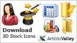 Download High Quality 3D Stock Icons.