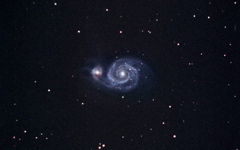 High-resolution desktop wallpaper The Whirlpool Galaxy by chickenwire