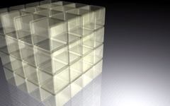 High-resolution desktop wallpaper Cubes by sebman