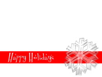 High-resolution desktop wallpaper Happy Holidays Snowflake by TwisterMc