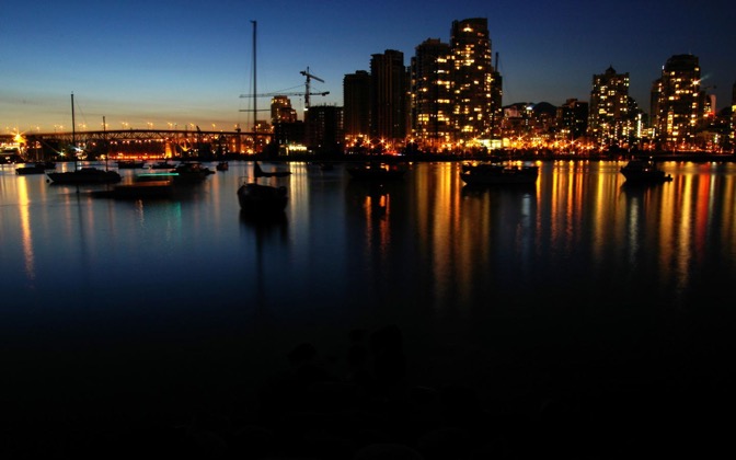 High-resolution desktop wallpaper Vancouver At Night by GG23