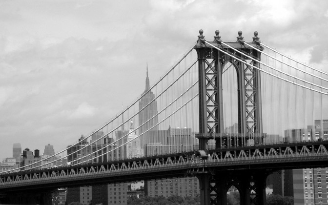 High-resolution desktop wallpaper Manhattan Bridge by robsonjunior