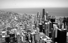High-resolution desktop wallpaper View from Sears Tower by npapajohn