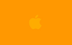 High-resolution desktop wallpaper Orange Apple by Michael Ranger