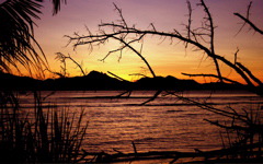 High-resolution desktop wallpaper Seychelles Sunset by meckimac