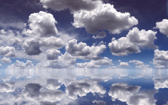 High-resolution desktop wallpaper Clouds Over Water by DerekProspero