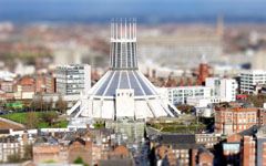 High-resolution desktop wallpaper Liverpool Metropolitan Cathedral by zeroeseight