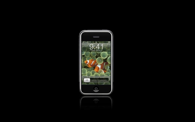High-resolution desktop wallpaper Apple iPhone by ralphibus