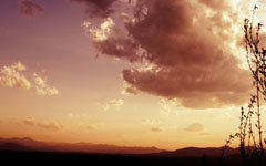 High-resolution desktop wallpaper Sunset Mountain by matt mosher