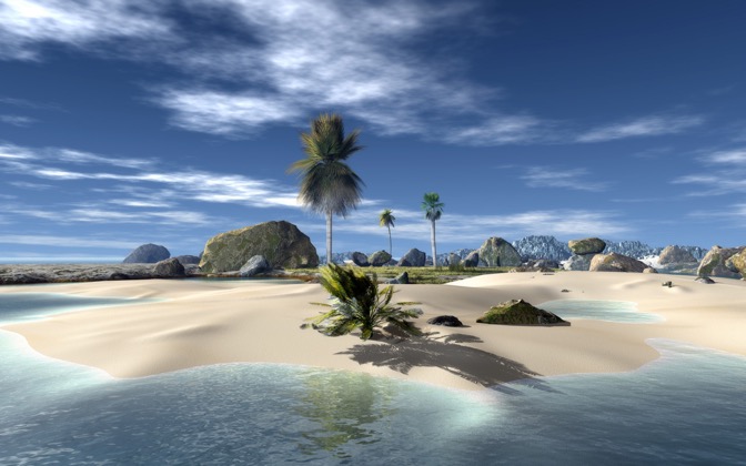 High-resolution desktop wallpaper Paradise Beach by boss019