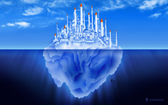 High-resolution desktop wallpaper Iceberg by vladstudio