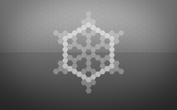 High-resolution desktop wallpaper Digital Snowflake by I0NMAN