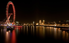 High-resolution desktop wallpaper London Eye by element059
