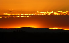 High-resolution desktop wallpaper Grampian Sunset by acidphosphatase