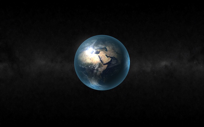 High-resolution desktop wallpaper The Earth by Milad