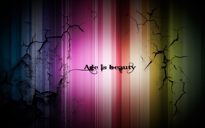 High-resolution desktop wallpaper Age is Beauty by sirakos